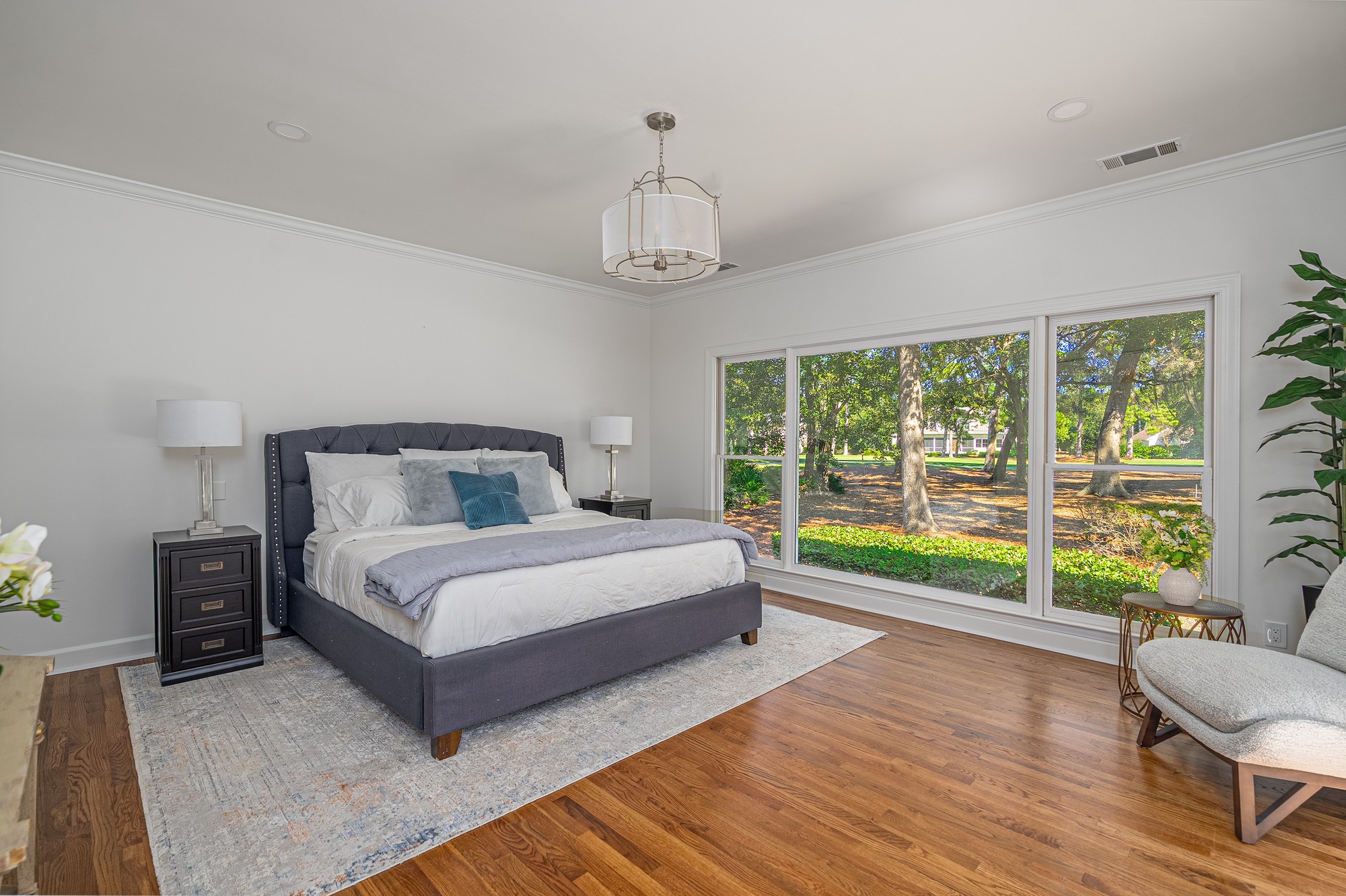 The Master Bedroom after