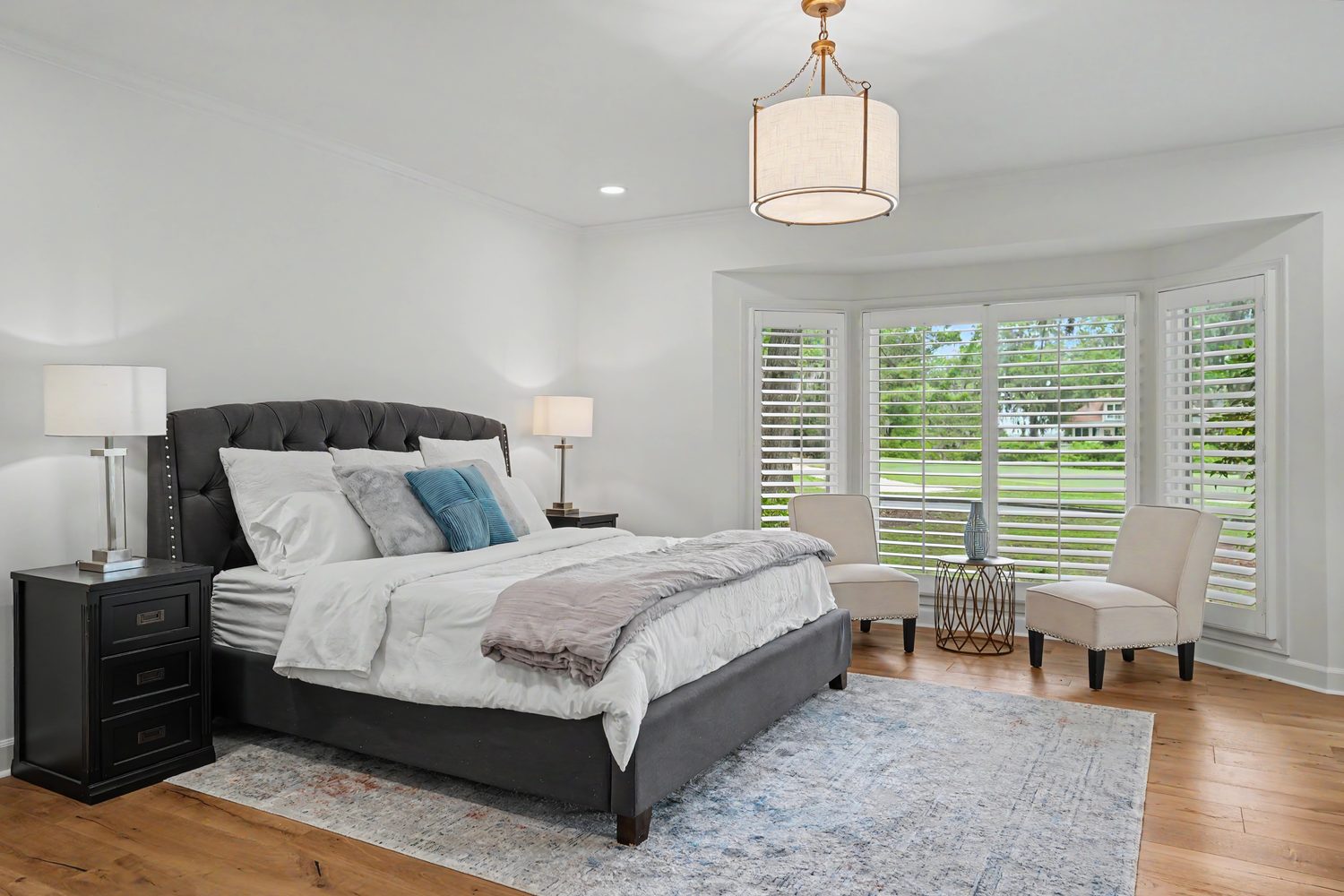 Master bedroom after